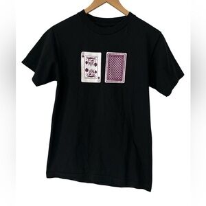 NWOT Denzel Curry "13" Playing Card Graphic Rapper Band Short Sleeve Tee Shirt